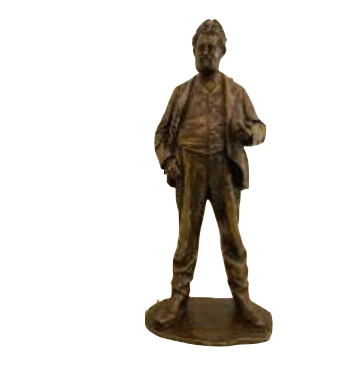 Heinrich Zille Statuette von Prof. Kraus