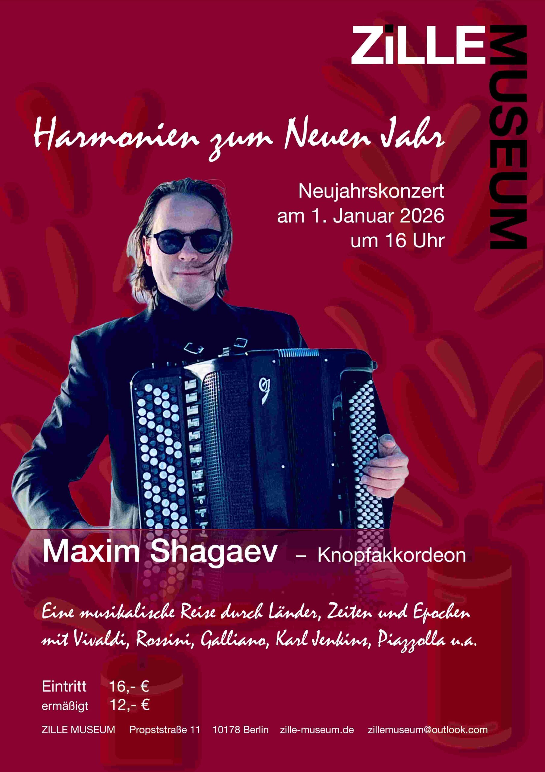 Neujahrskonzert Berlin Shagaev
